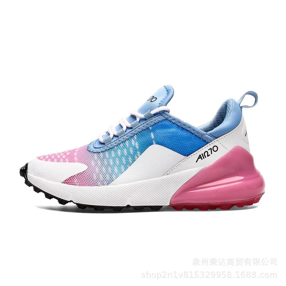 Night running luminous couple running shoes