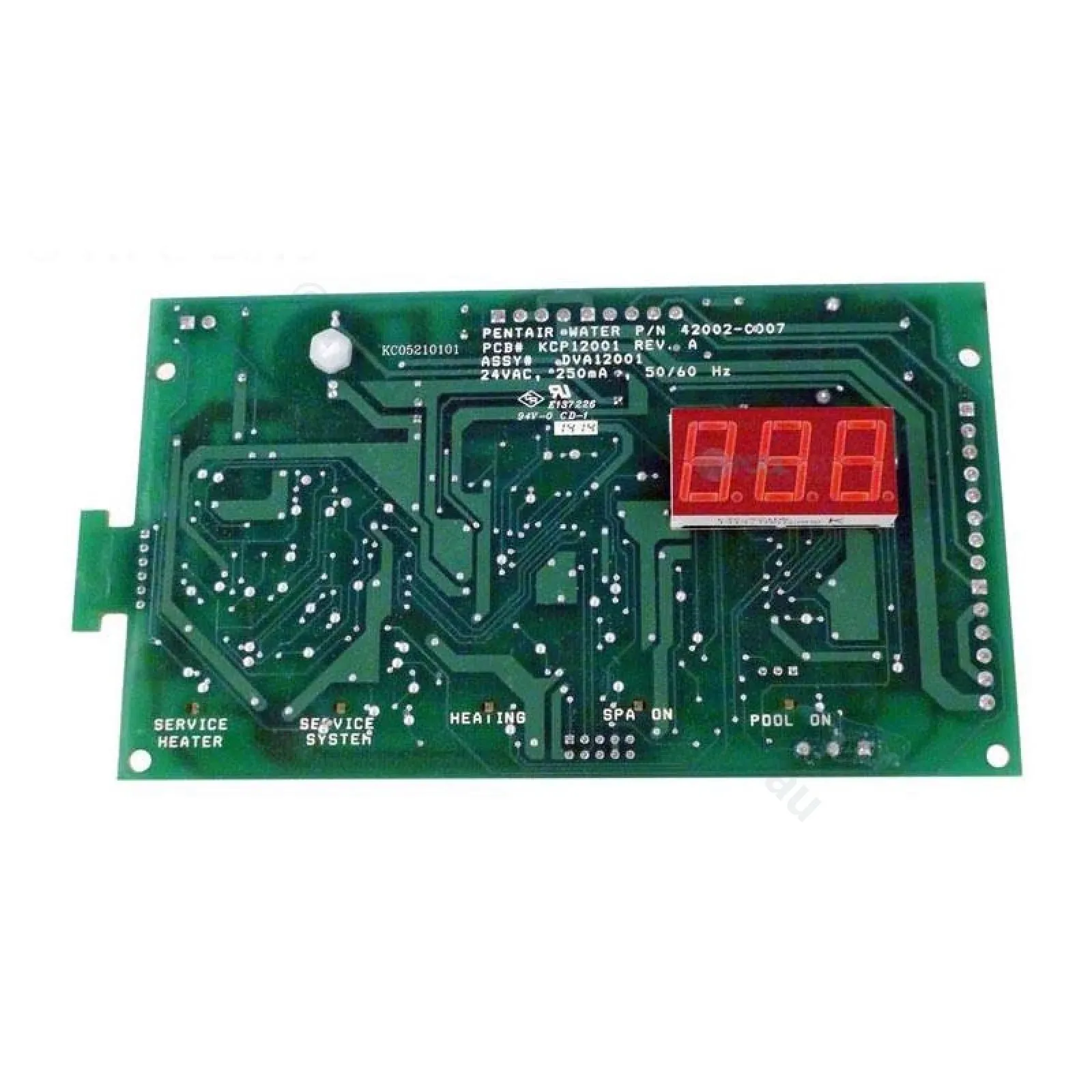 NLS - Genuine 6-pin Pentair Mastertemp / Waterco Turbotemp / Max E Therm Main Control Board PCB