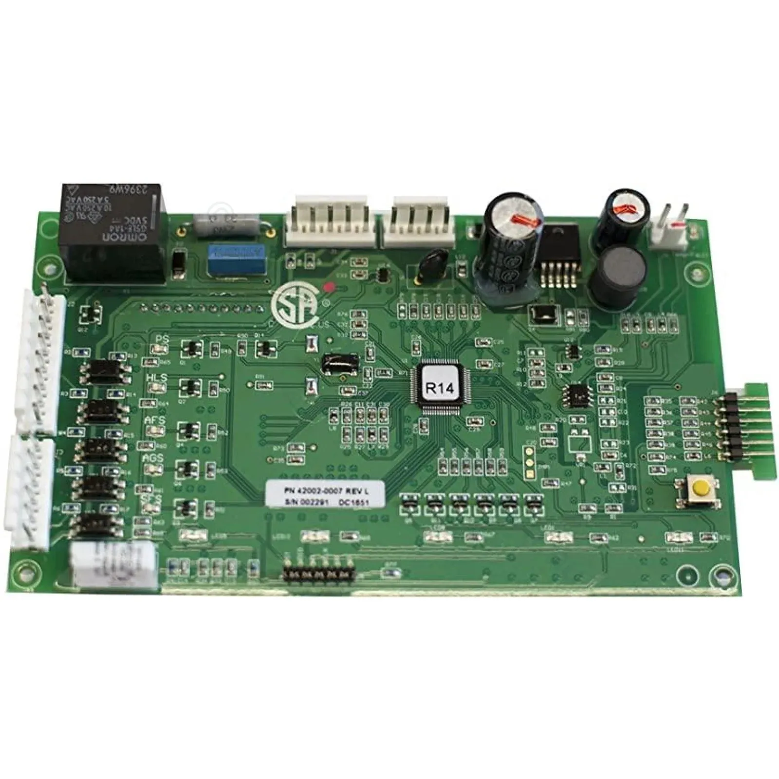 NLS - Genuine 6-pin Pentair Mastertemp / Waterco Turbotemp / Max E Therm Main Control Board PCB