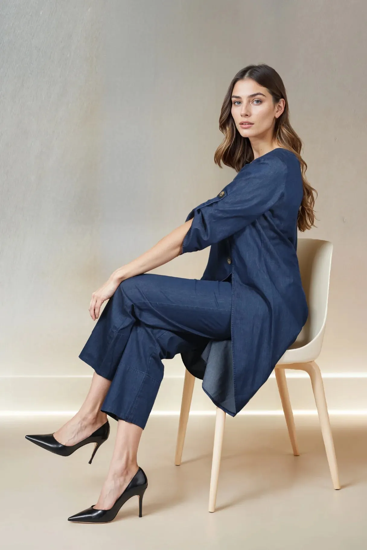 Nova Indigo Tunic