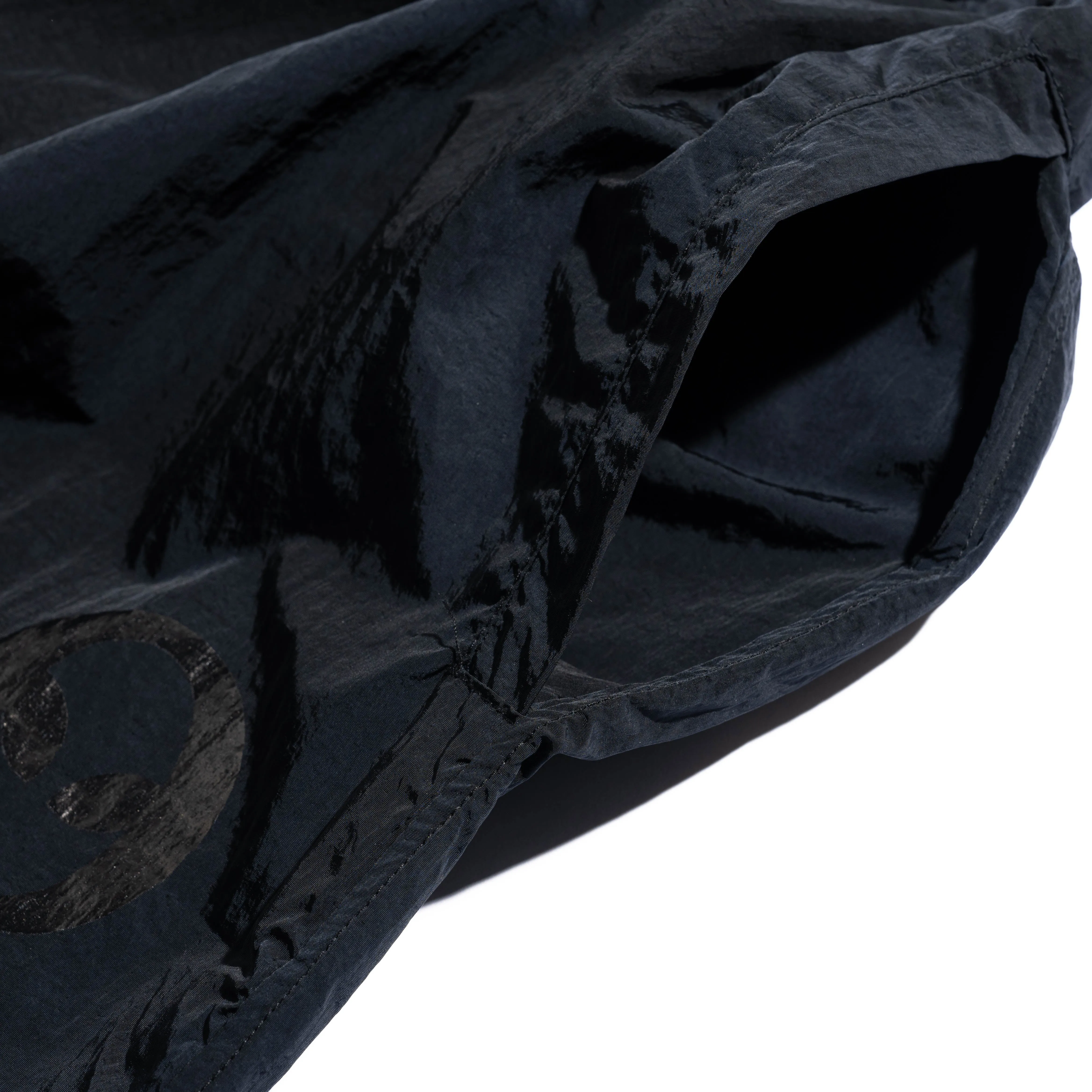 Nylon Track Pants Black NP30700