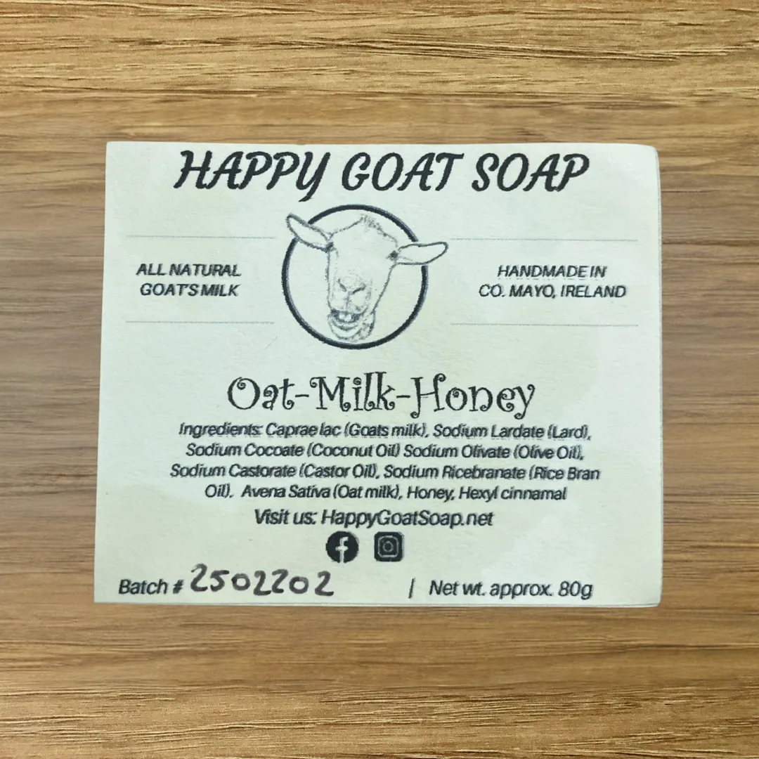 Oat Milk Honey - Goats Milk Soap
