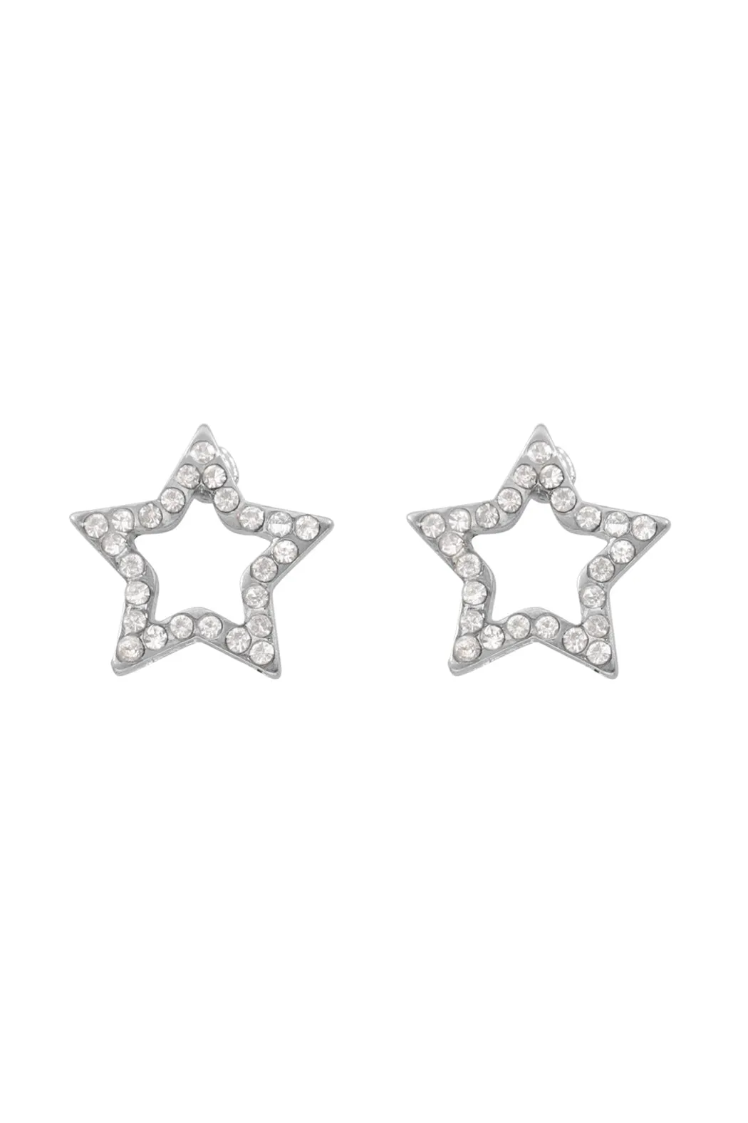 OEA845 - OPEN STAR POST EARRINGS
