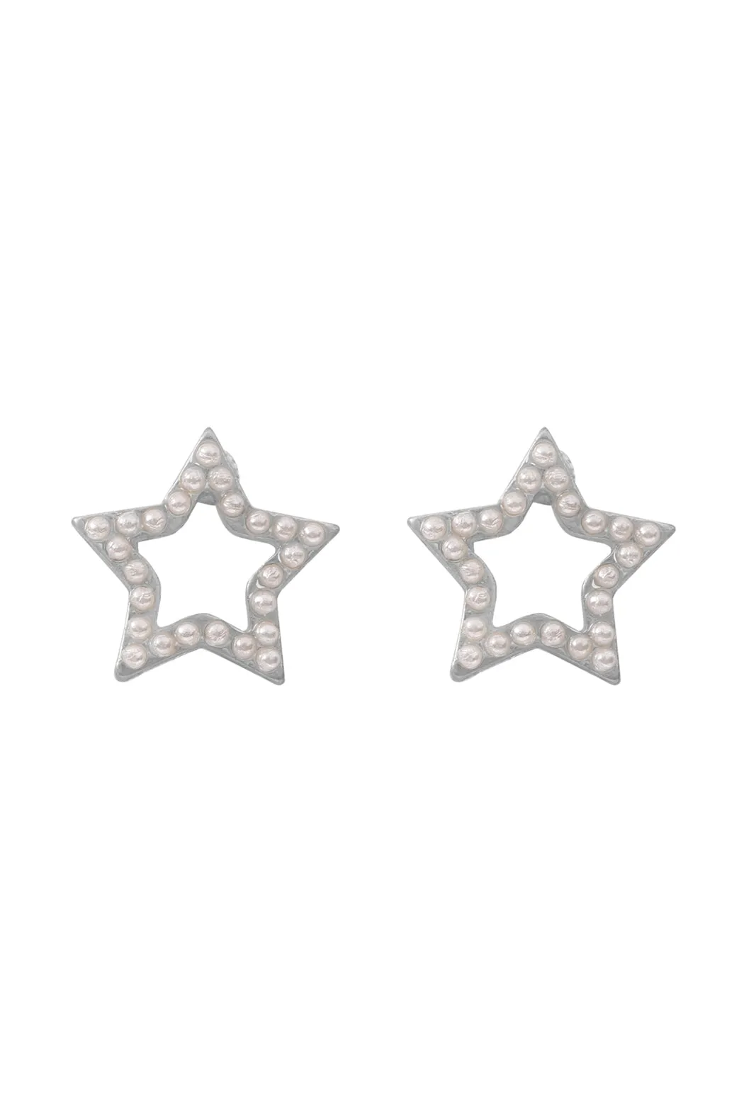 OEA845 - OPEN STAR POST EARRINGS