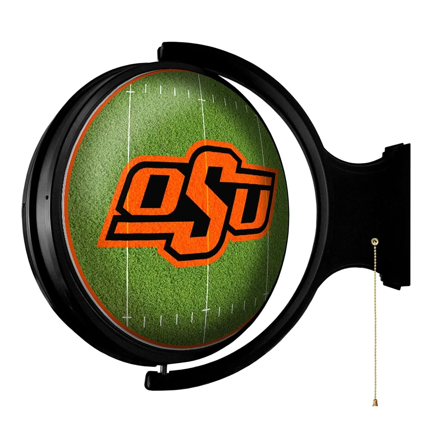 Oklahoma State Cowboys: On the 50 - Rotating Lighted Wall Sign