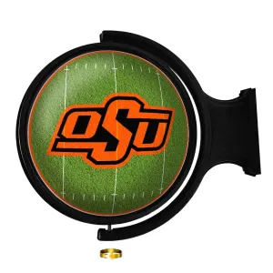 Oklahoma State Cowboys: On the 50 - Rotating Lighted Wall Sign