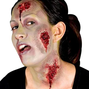 Oozing Wounds- 3 Pc Latex Prosthetics