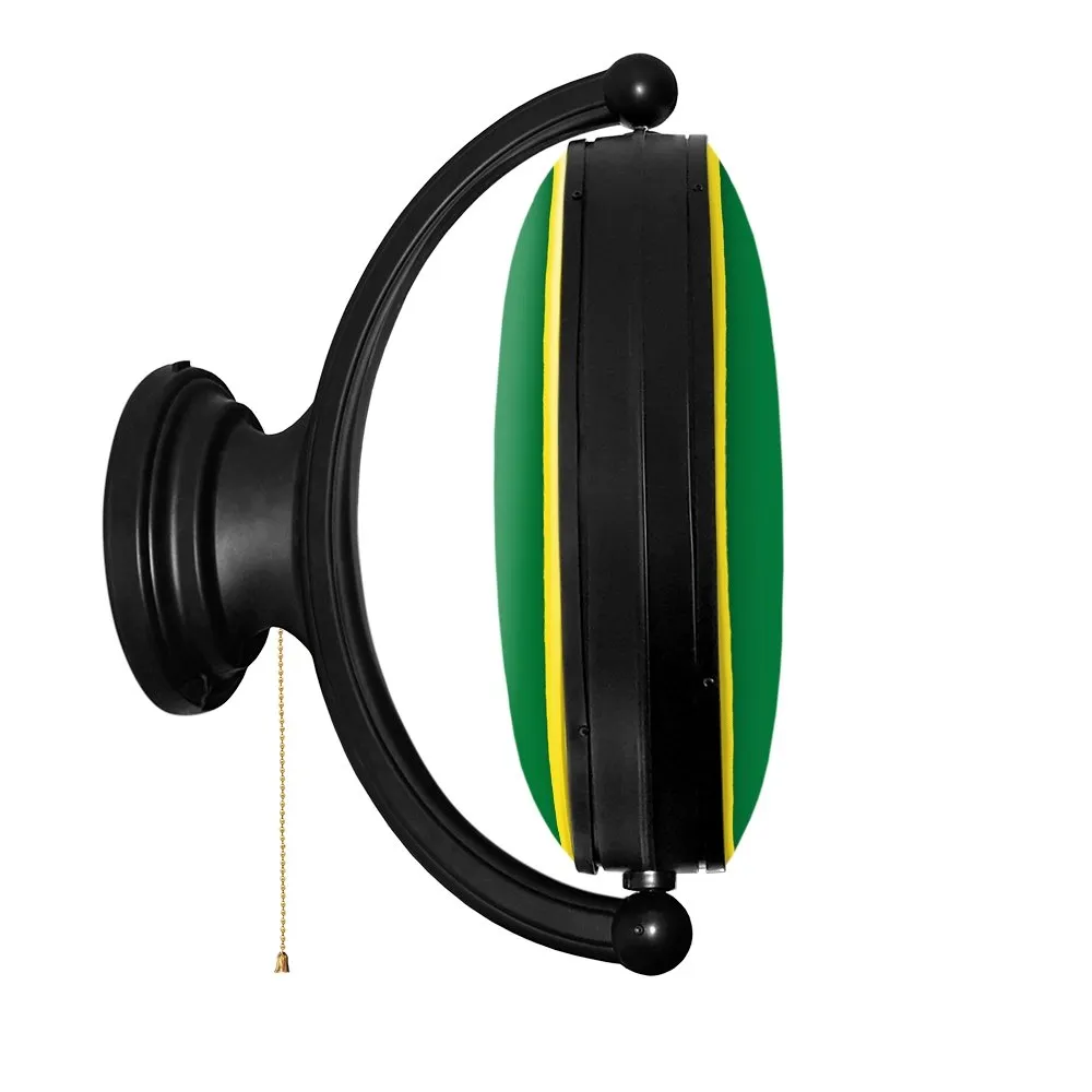 Oregon Ducks: Original Oval Rotating Lighted Wall Sign
