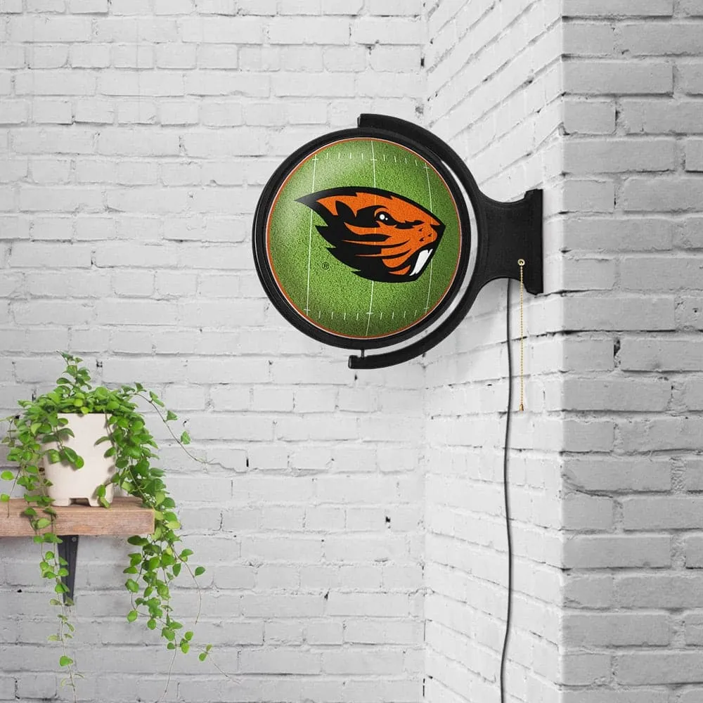Oregon State Beavers: On the 50 - Rotating Lighted Wall Sign