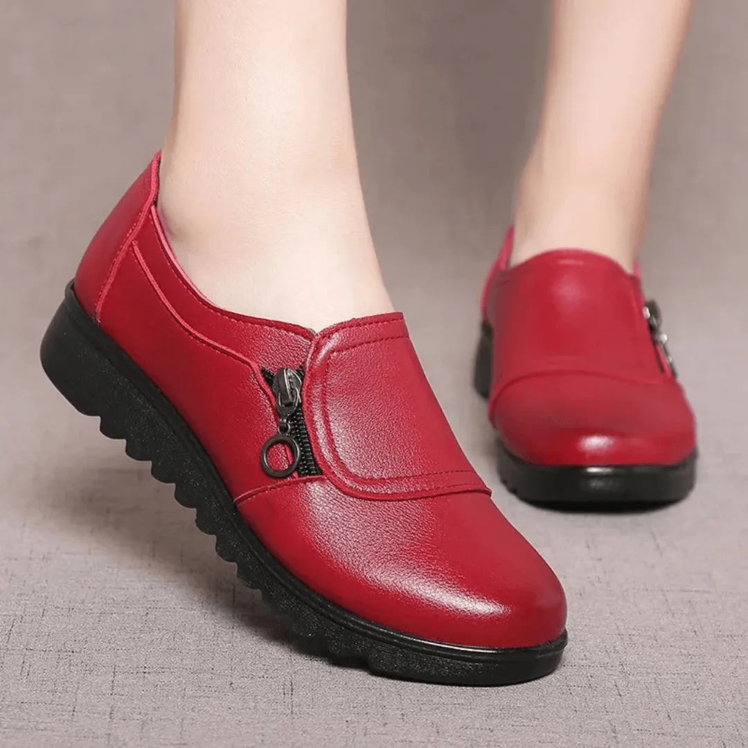 Orthopedic leather shoes - Amazhia