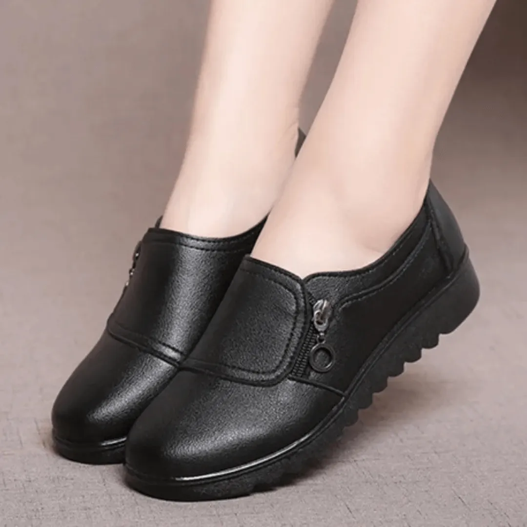 Orthopedic leather shoes - Amazhia