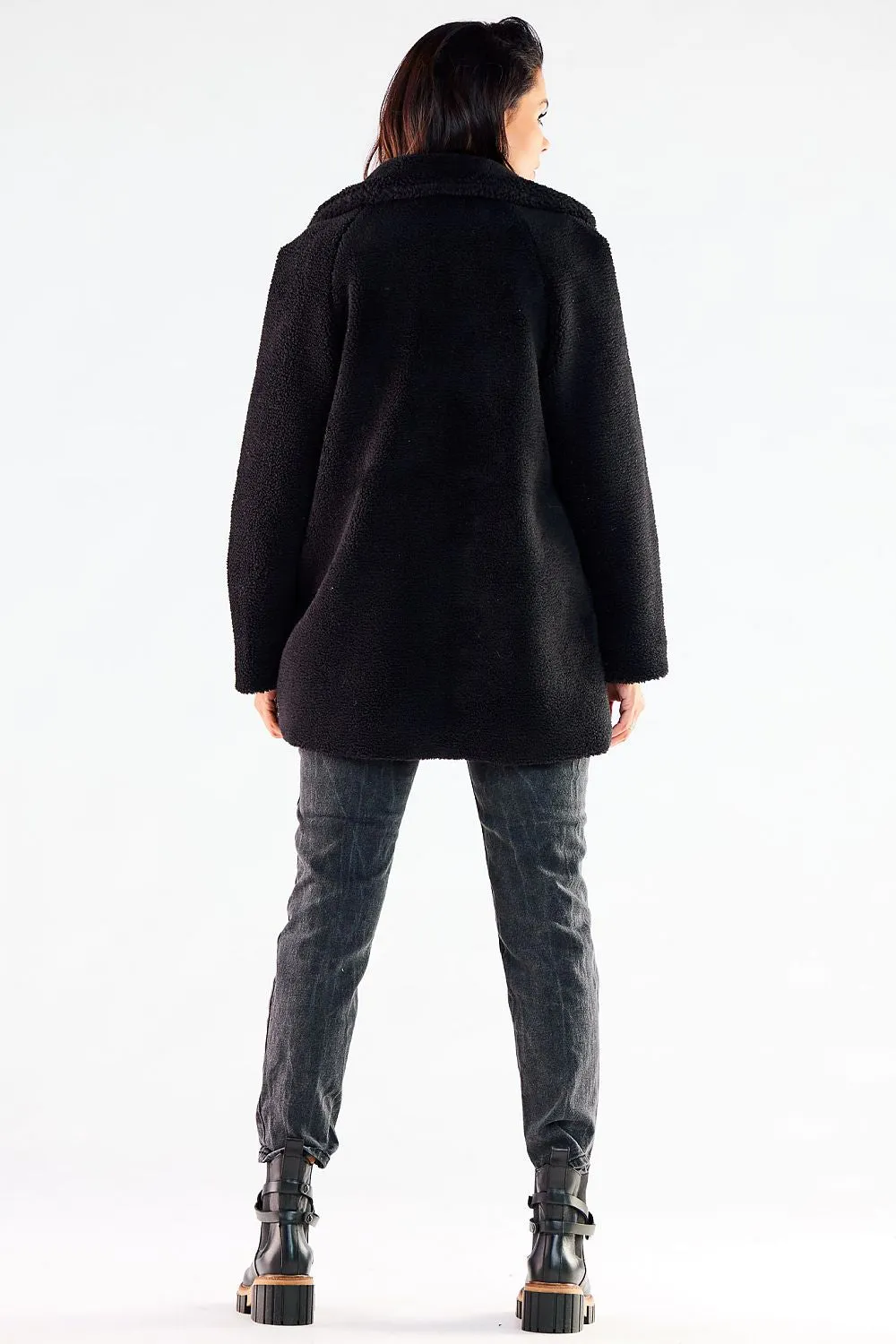 Oversized Double-Breasted Insulated Coat