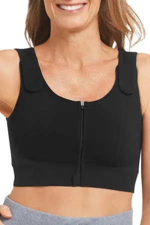 Pamela Seamless Surgical Bra  - Black