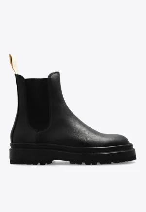 Pavane Leather Ankle Boots