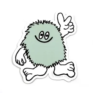 PEACE Fuzz Sticker