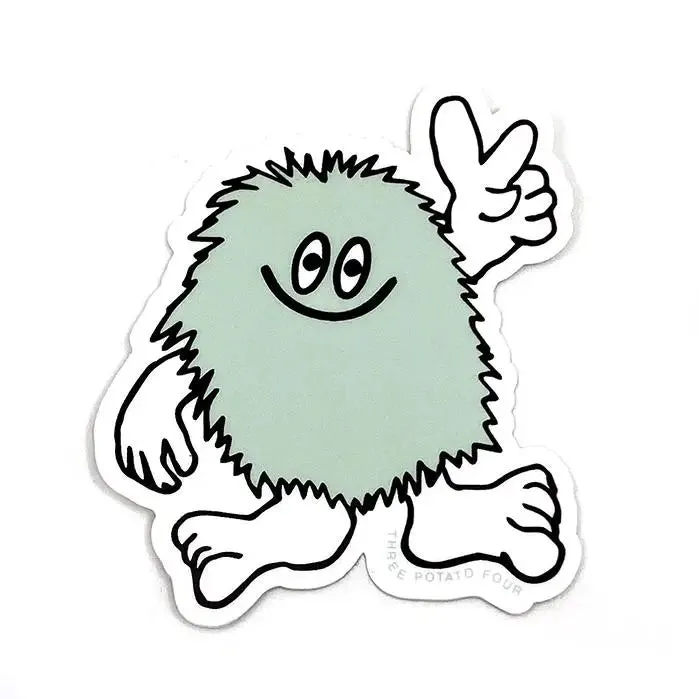 PEACE Fuzz Sticker