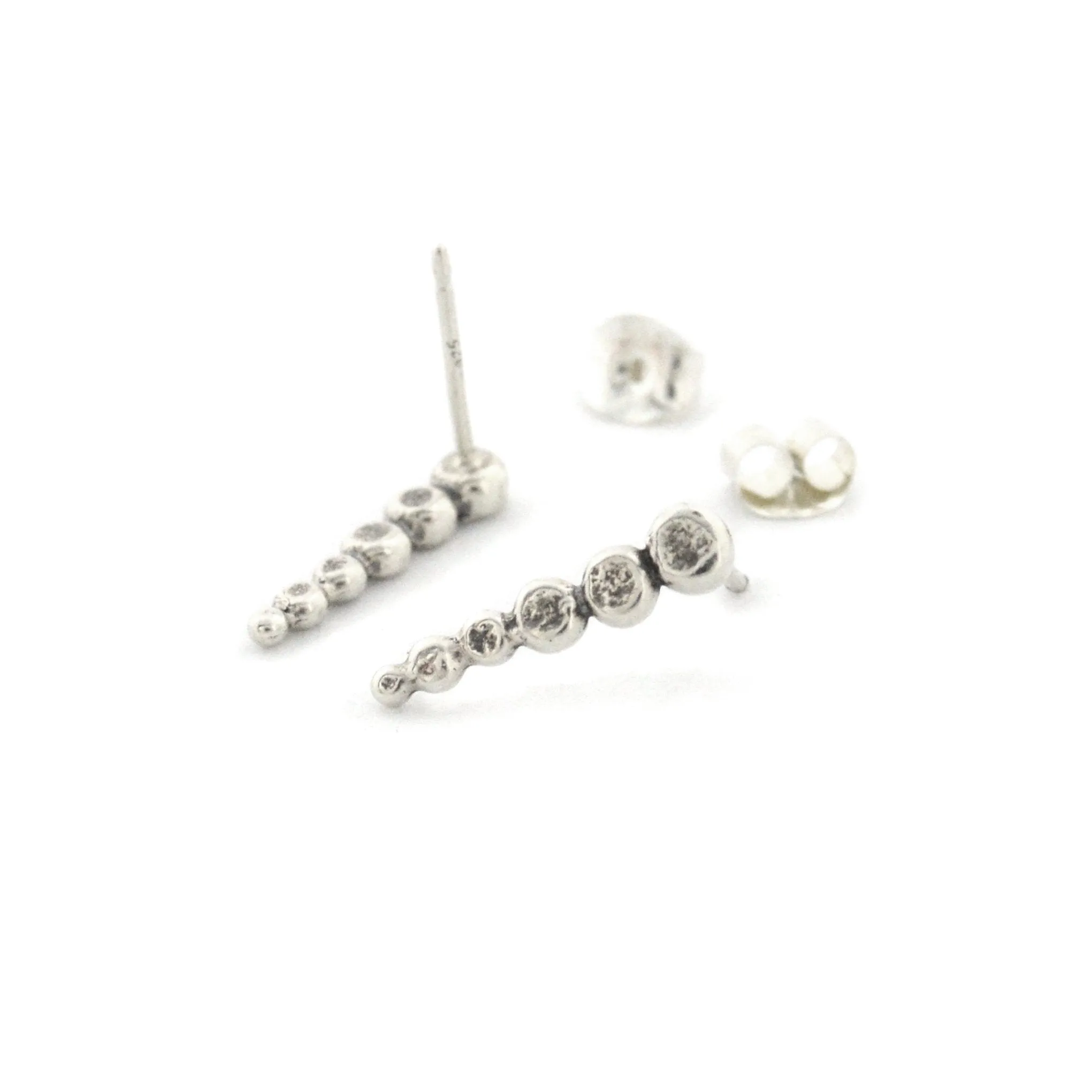 Pebble Drop Post Earrings
