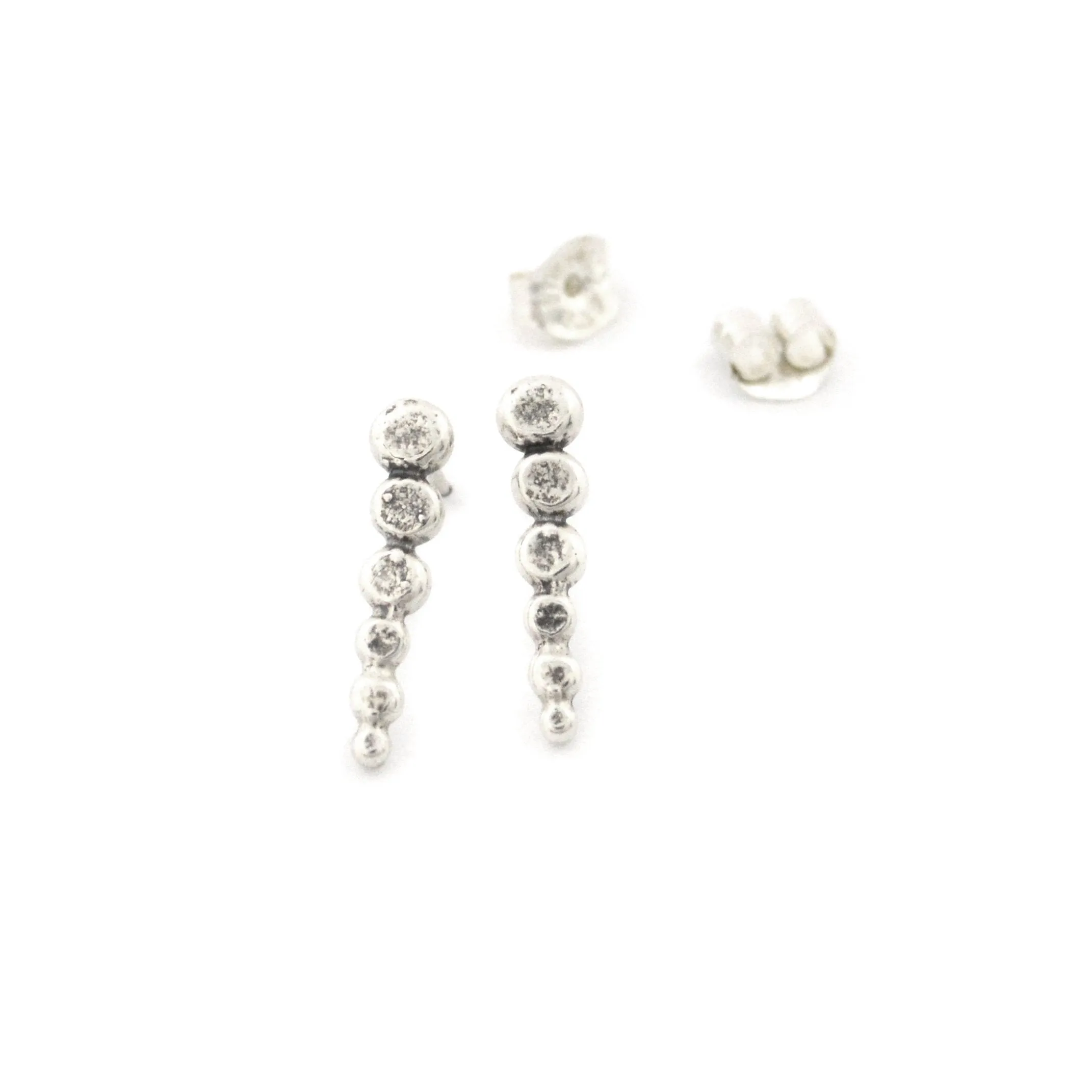 Pebble Drop Post Earrings