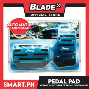 Pedal Pad Non-Slip Pedal Automatic Transmission Sports Pedal CS/GY-374 (Blue)