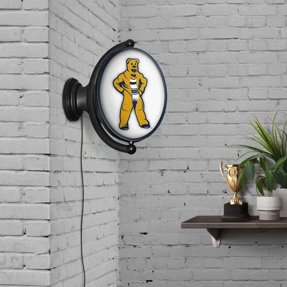 Penn State Nittany Lions: Mascot - Original Oval Rotating Lighted Wall Sign