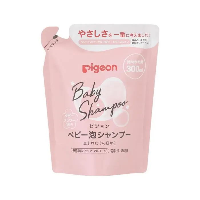 Pigeon Baby Foam Shampoo Floral 300ML Refill