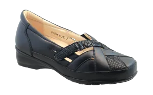 Pilgrim Women's Dress Shoes - P3096 Dominique - Black Snake