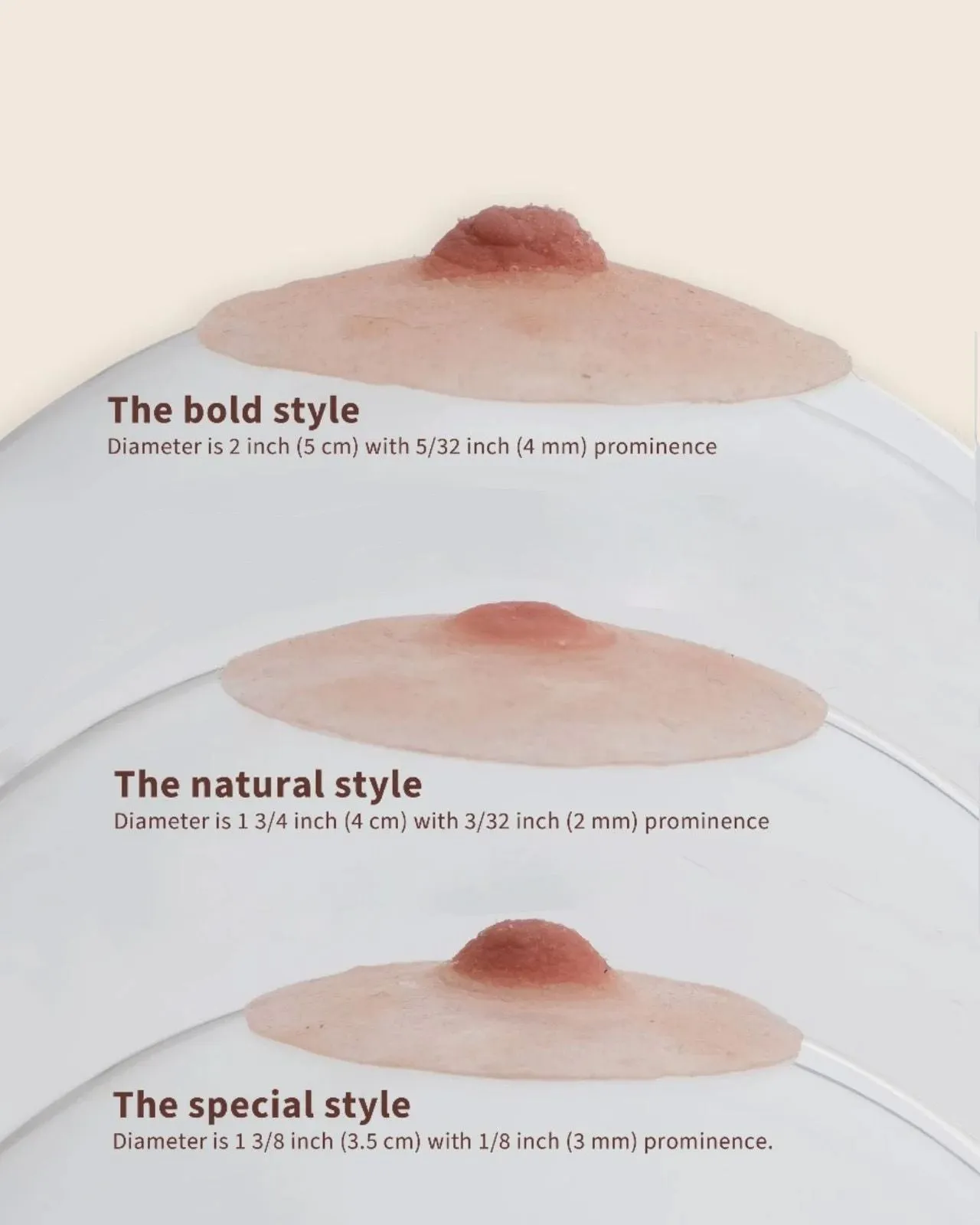Pink Perfect Special Nipples with Adhesive