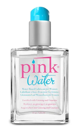 Pink Water Water-Based Lubricant 4 Oz. 120ml