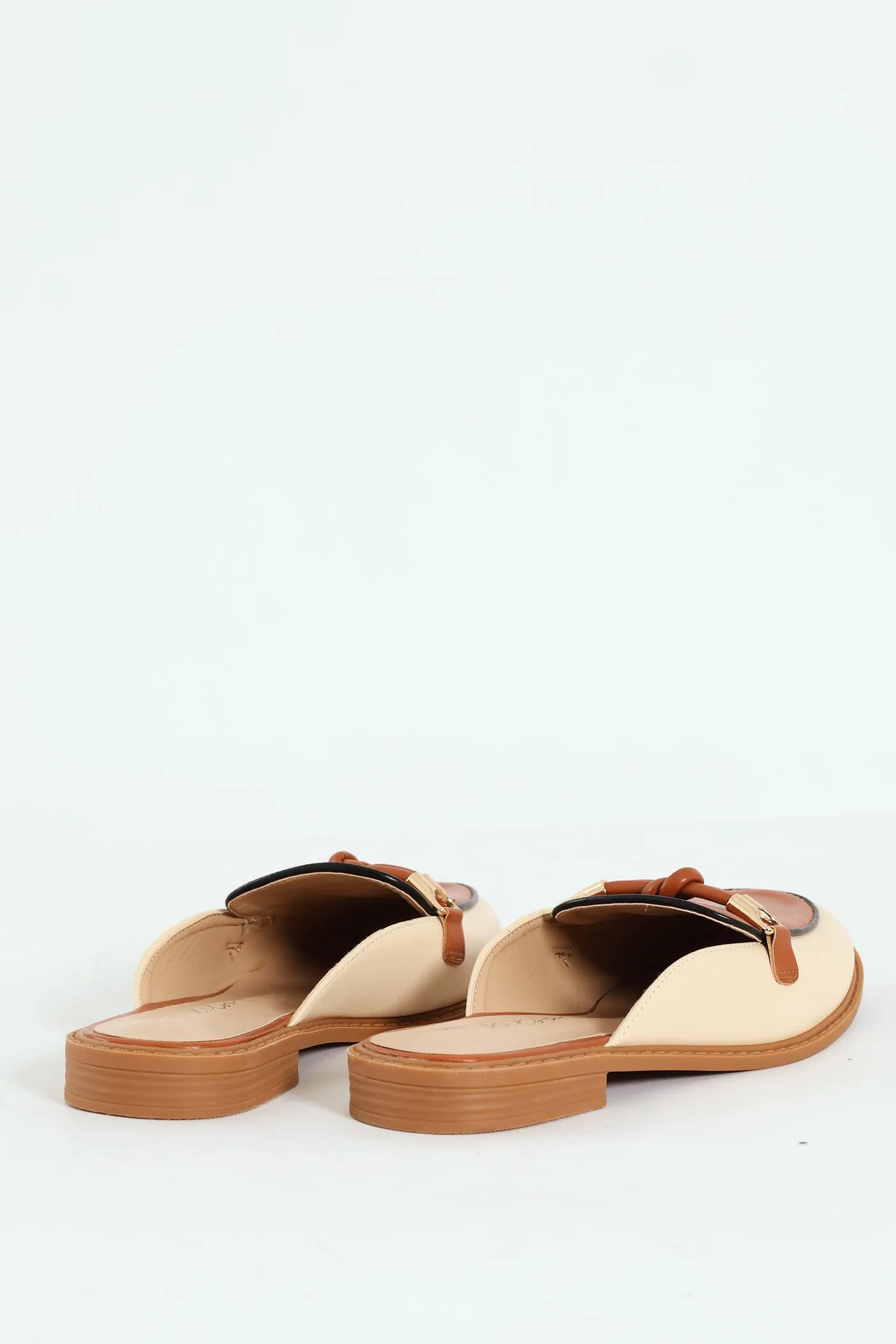 Piped Push In Loafer Rope Trim - Beige