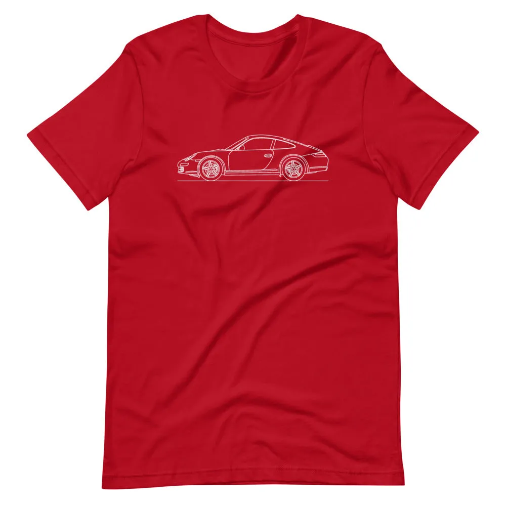 Porsche 911 997.1 silhouette T-shirt