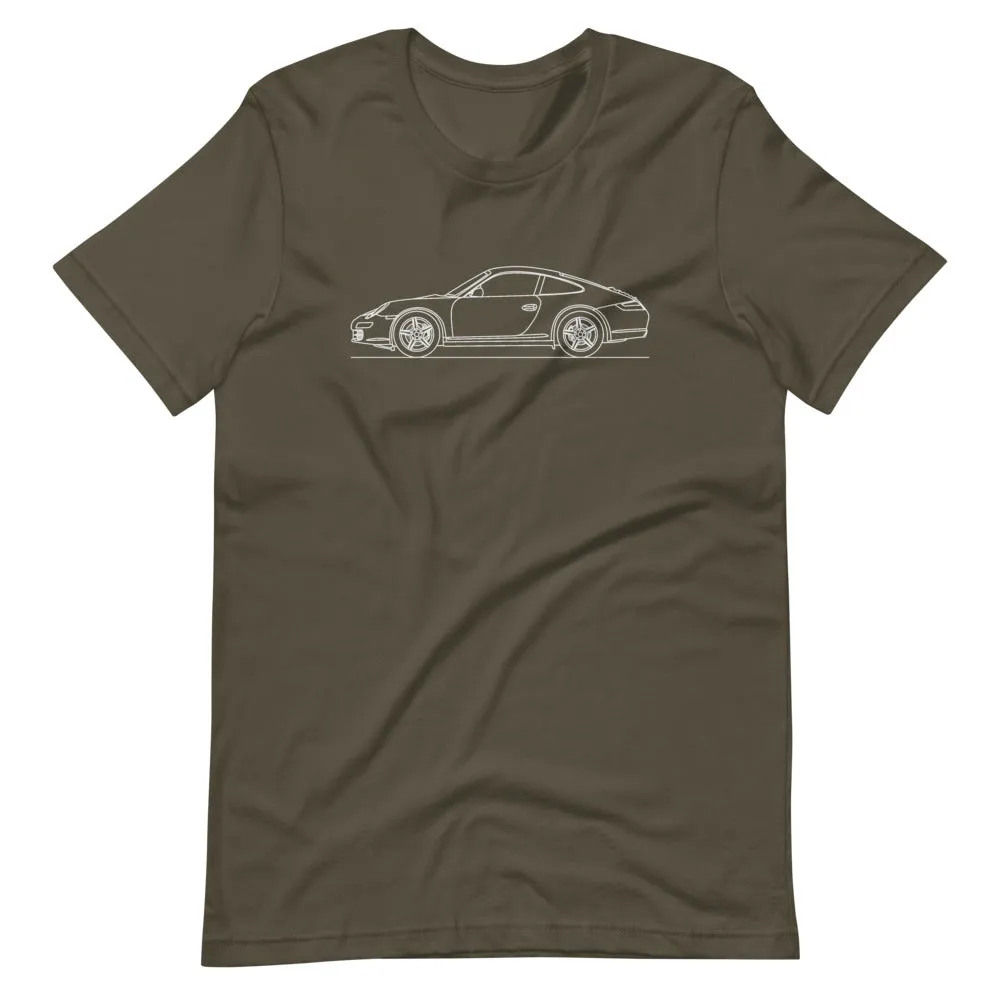 Porsche 911 997.1 silhouette T-shirt