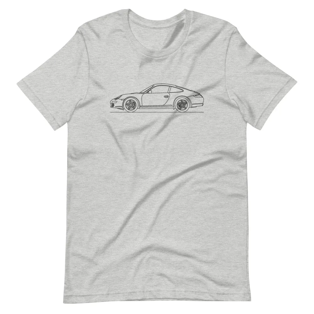 Porsche 911 997.1 silhouette T-shirt