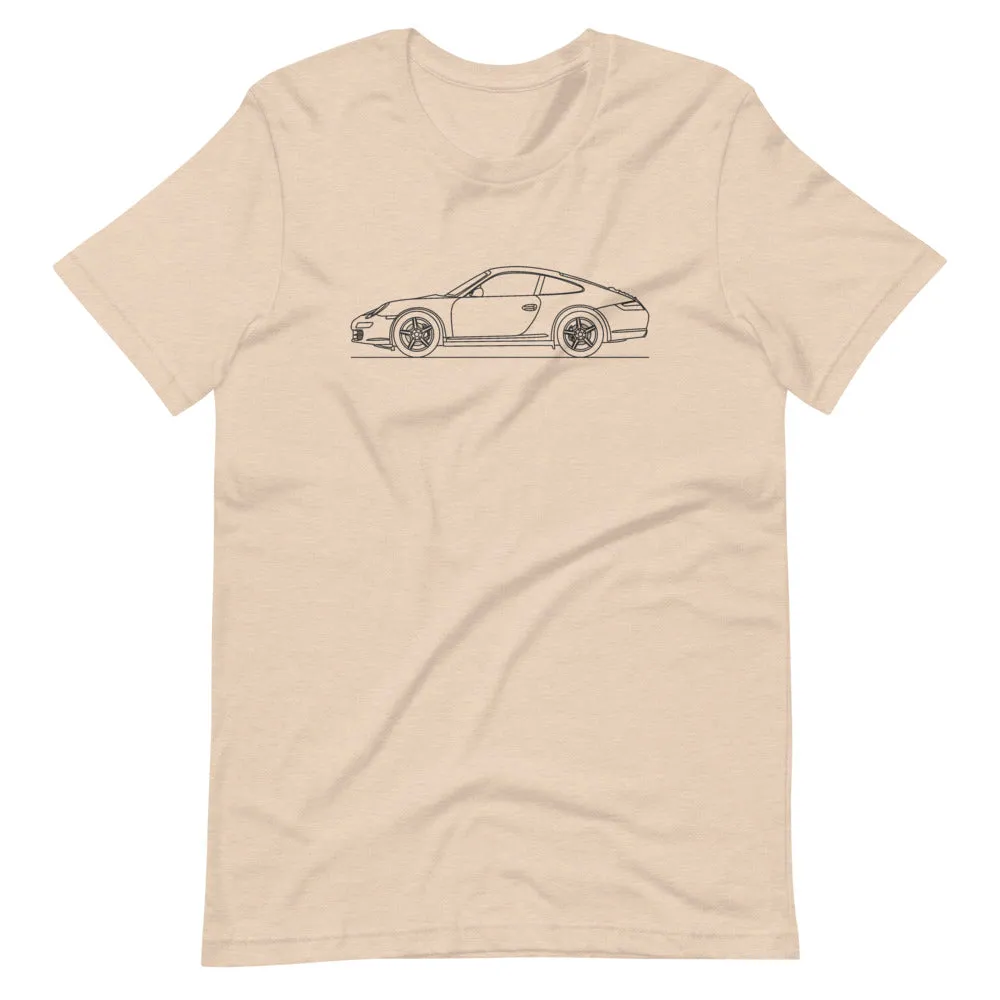 Porsche 911 997.1 silhouette T-shirt