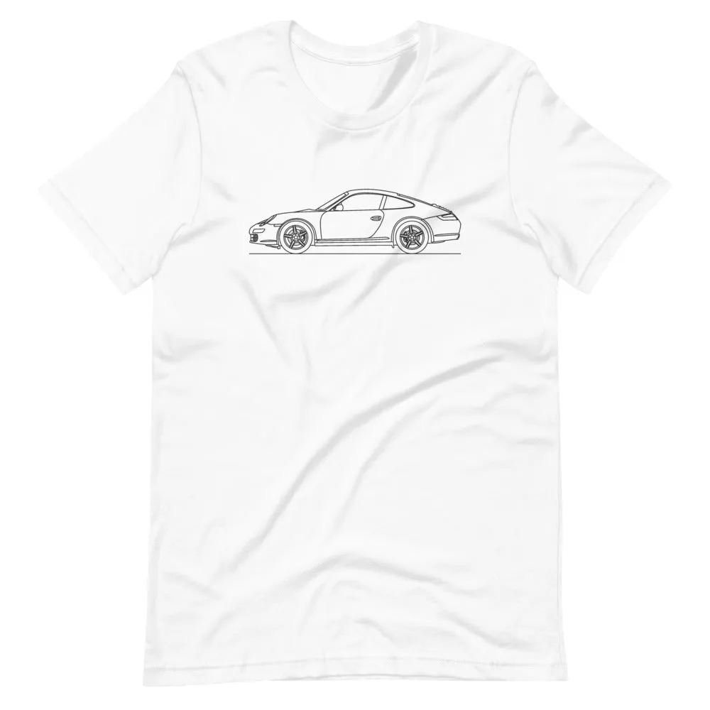 Porsche 911 997.1 silhouette T-shirt