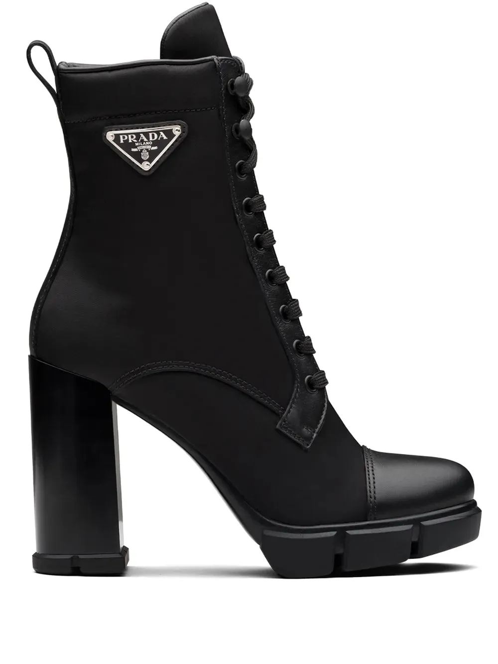 Prada triangle-logo 110mm boots