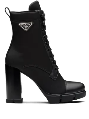 Prada triangle-logo 110mm boots