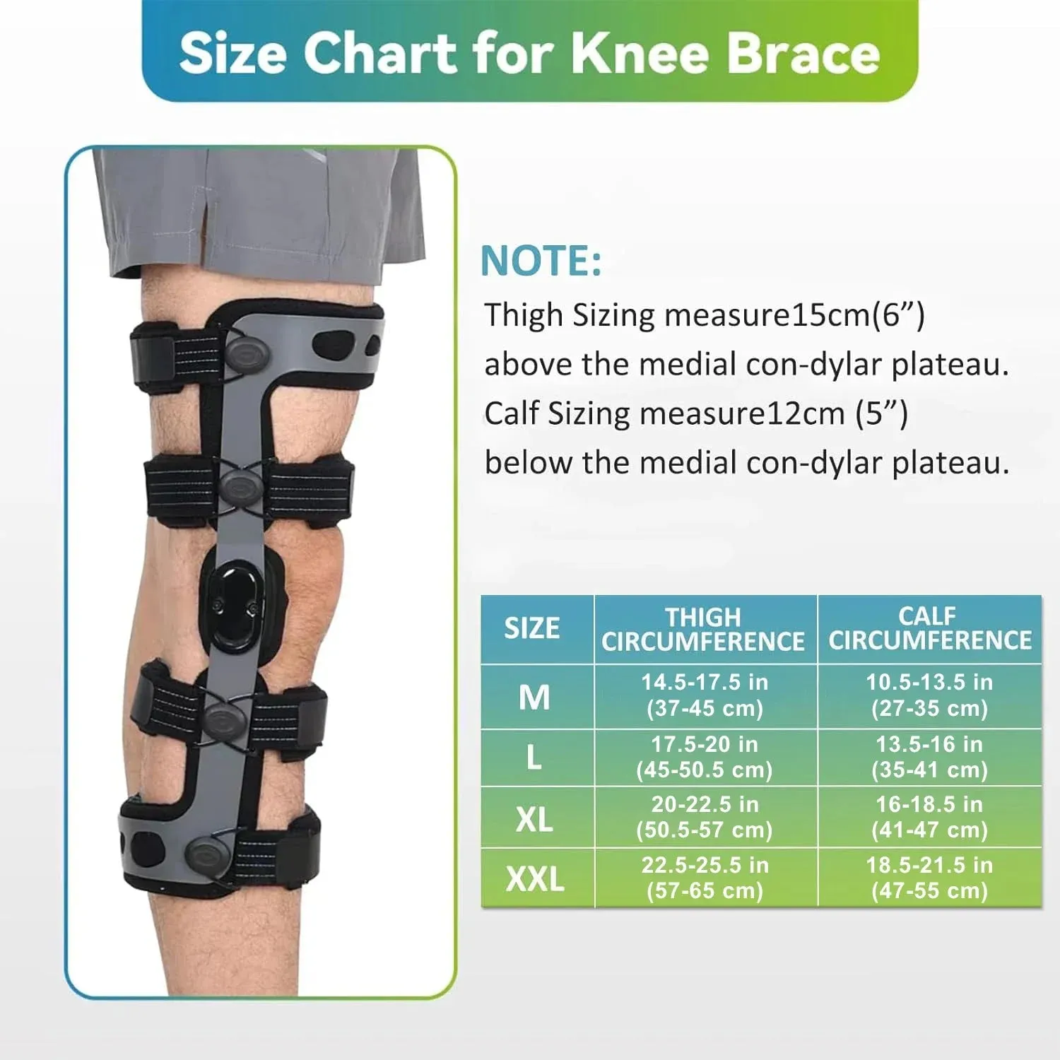 Premium Adjustable Hinged Knee Brace – ROM Orthosis for ACL, Meniscus, Ligament Injuries, and Post-Surgery Recovery, Orthopedic Support for Sports Protection, Ideal for Men and Women