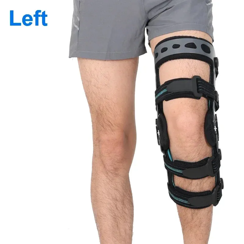 Premium Adjustable Hinged Knee Brace – ROM Orthosis for ACL, Meniscus, Ligament Injuries, and Post-Surgery Recovery, Orthopedic Support for Sports Protection, Ideal for Men and Women