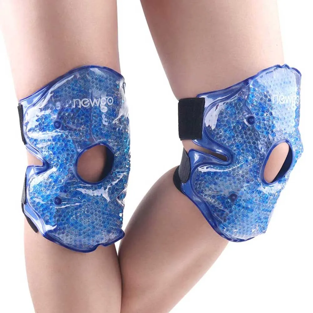 Premium Reusable Knee Ice Pack Wrap for Pain Relief, Sports Injuries, Flexible Hot Cold Therapy, Post-Surgery Recovery, Arthritis, Swelling, and Inflammation Treatment