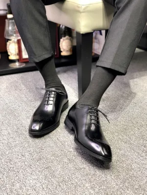 Professional Excellence: Classic Style Leather Shoes for Men|  Superior Comfort & Durability