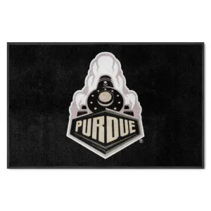 Purdue University 4X6 Logo Mat - Landscape