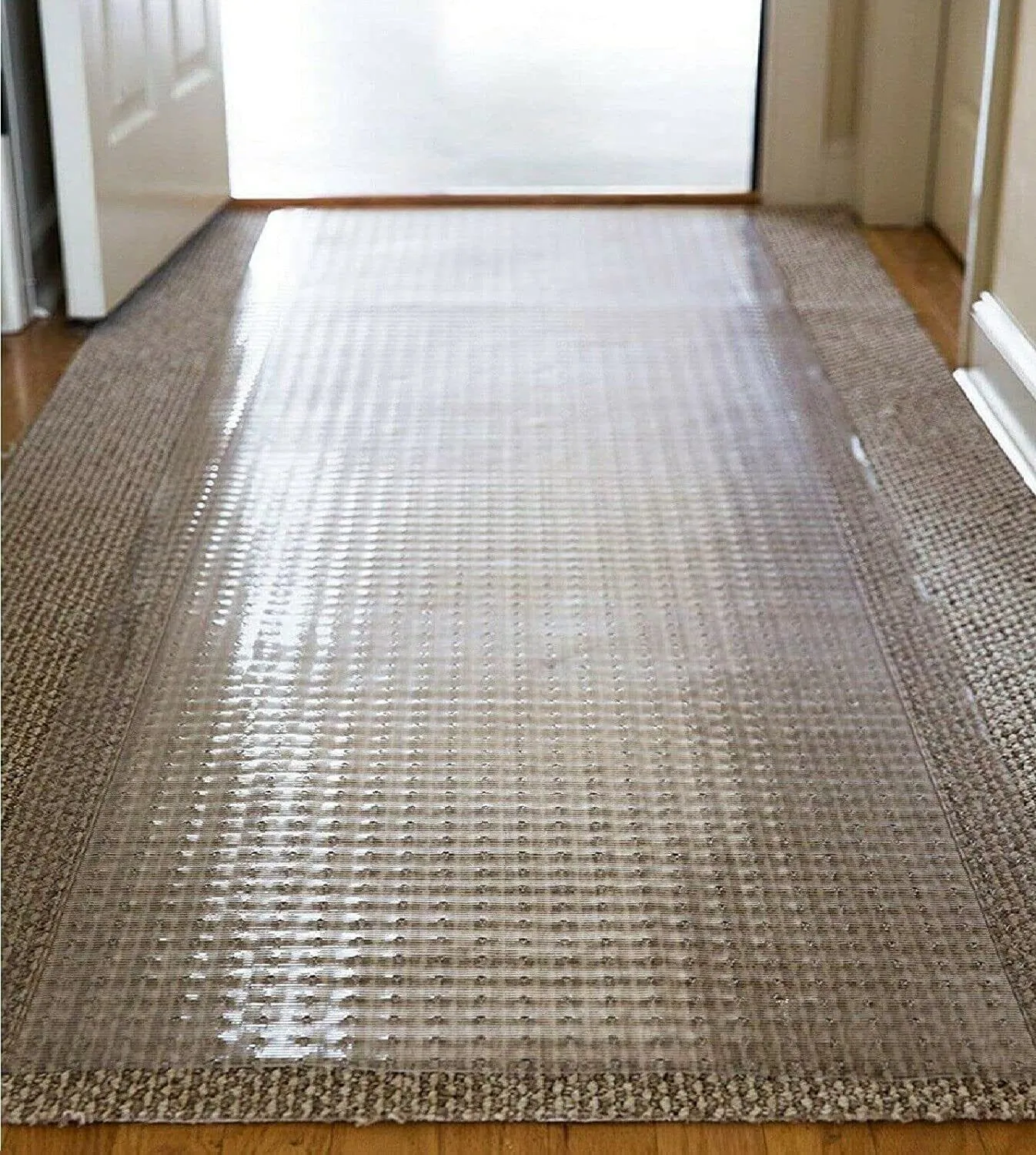 PVC Carpet Runner Protector Clear 67cm Wide