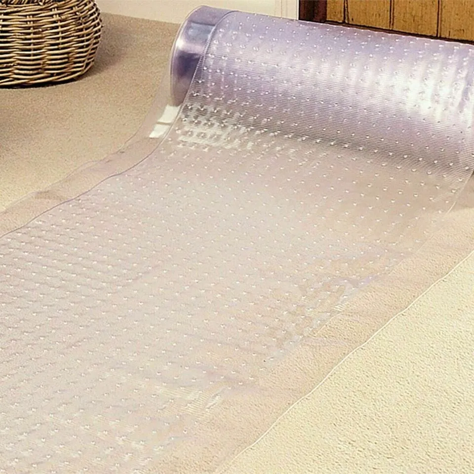 PVC Carpet Runner Protector Clear 67cm Wide