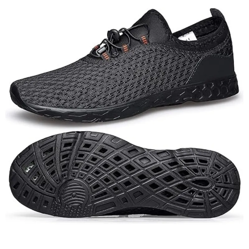 Quick Dry Mesh Shoes With Non Slip Sole For Water Activities