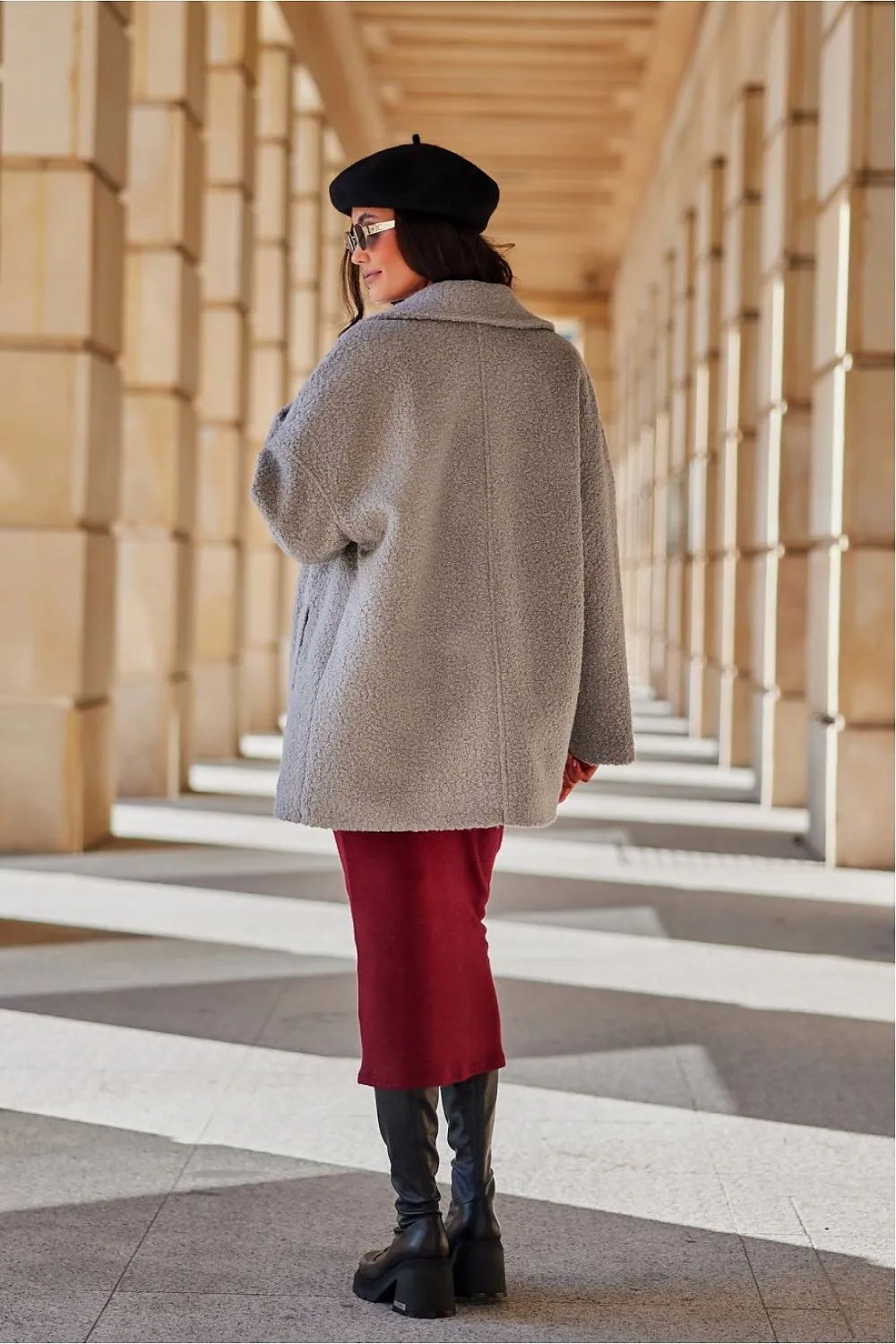 Quilted Classic Collar Jacket