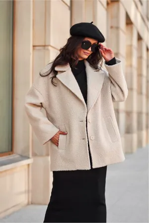 Quilted Insulated Jacket with Classic Collar