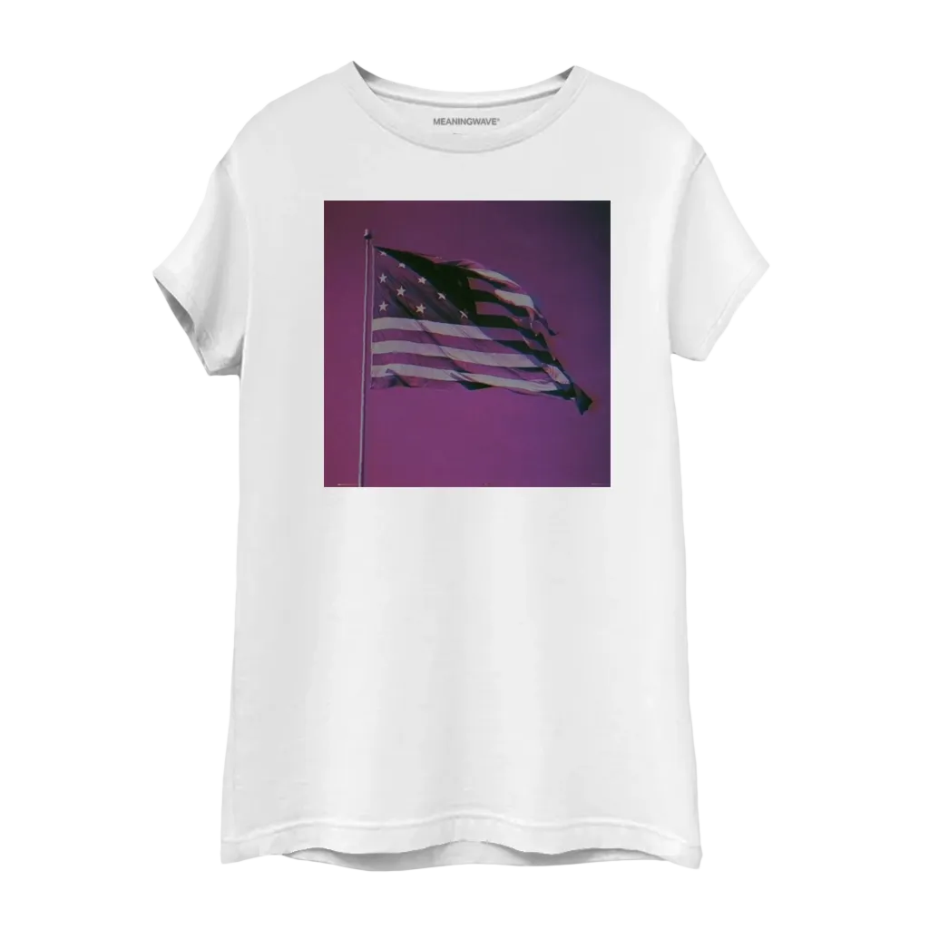 Ragged Old Flag Women's Cotton T-Shirt