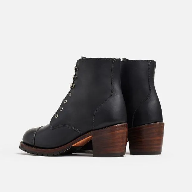 Red Wing Heritage Women's Eileen Heeled Boot #3400 // Black Boundary Leather