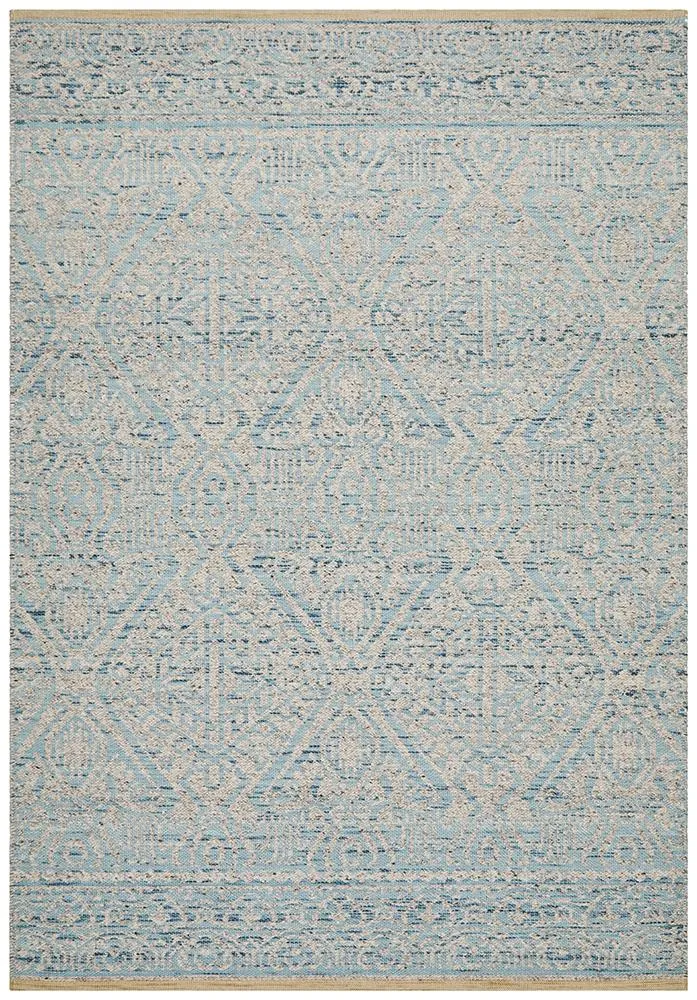 Relic Hunter Blue Grey Rug