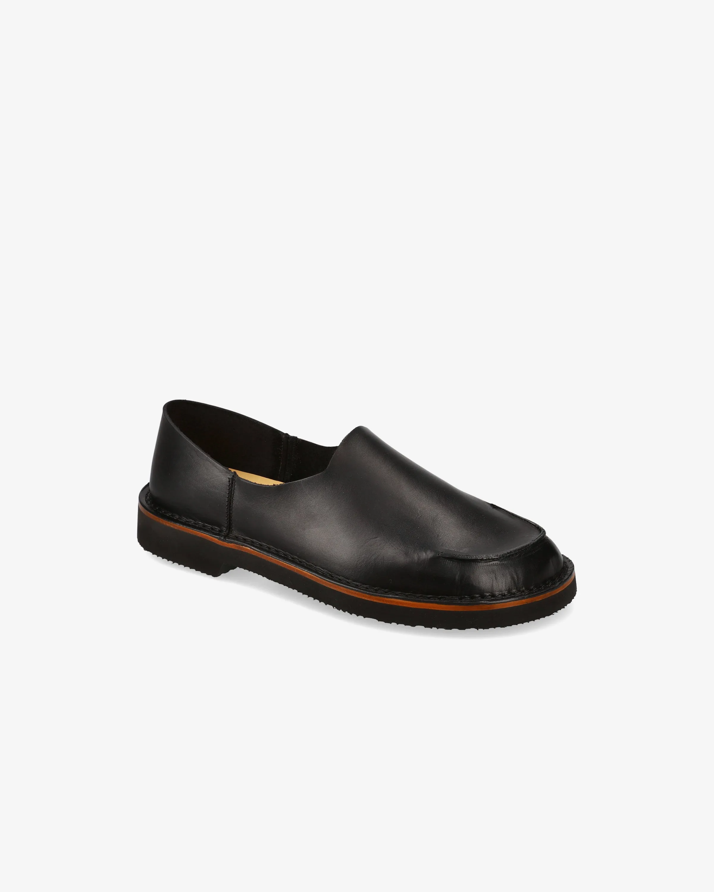 Retro Slip-On with Rubber Sole